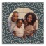 Soft Blue Vines 14x14 Personalized Pallet Wood Art
