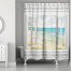 Beach Window Shower Curtain