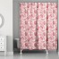 Coastal Leaves Shower Curtain