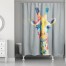 Colorful Giraffe 71x74 Shower Curtain