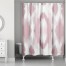 Abstract Ikat Shower Curtain
