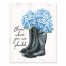 Bloom Where You Are Planted 11x14 Tabletop Canvas