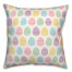 Pastel Egg Pattern Pillow