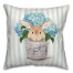 Metal Bucket Bunny Pillow