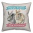 Happy Easter Family Name Pillow