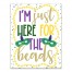 I'm Here just for the Beads 11x14 Canvas Wall Art
