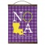 Nola 12x16 Teak Hanging Canvas