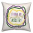 Throw Me Something Mister 18x18 Spun Poly Pillow