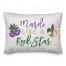 Mardi Like a Rock Star 14x20 Spun Poly Pillow