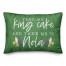 Feed Me King Cake and Take Me to Nola 14x20 Spun Poly Pillow