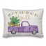 Mardi Gras Truck 14x20 Spun Poly Pillow