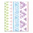 Pastel Aztec Pattern 16x20 Canvas Wall Art