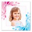 Watercolor Medallions Photo 20x20 Personalized Canvas Wall Art