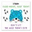 Don't Let Wild Things Bite 16x16 Personalized Canvas Wall Art