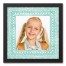 Green Tribal Photo 12x12 Personalized Black Framed Canvas