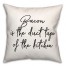 Bacon 18x18 Spun Poly Pillow