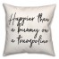 Happier Than A Bunny 18x18 Spun Poly Pillow