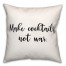 Make Cocktails Not War 18x18 Spun Poly Pillow