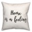 Feeling  18x18 Spun Poly Pillow