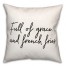 Grace And French Fries  18x18 Spun Poly Pillow