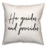 Guides And Provides  18x18 Spun Poly Pillow