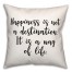 Happiness  18x18 Spun Poly Pillow