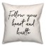 Hustle  18x18 Spun Poly Pillow