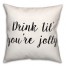 Jolly  18x18 Spun Poly Pillow