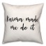 Kama  18x18 Spun Poly Pillow
