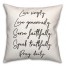 List  18x18 Spun Poly Pillow