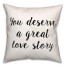 Love Story  18x18 Spun Poly Pillow