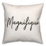 Magnifique  18x18 Spun Poly Pillow