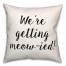 Meowied 2  18x18 Spun Poly Pillow