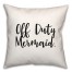 Mermaid  18x18 Spun Poly Pillow