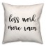 More Vaca  18x18 Spun Poly Pillow