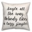 Jingle All The Way 18x18 Spun Poly Pillow