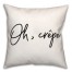 Oh Crepe  18x18 Spun Poly Pillow