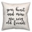 Old Friends  18x18 Spun Poly Pillow