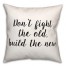 Old  18x18 Spun Poly Pillow