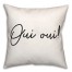 Oui Oui  18x18 Spun Poly Pillow
