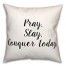 Pray  18x18 Spun Poly Pillow