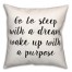 Purpose  18x18 Spun Poly Pillow