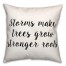 Roots  18x18 Spun Poly Pillow