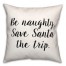 Save Santa  18x18 Spun Poly Pillow