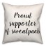 Supporter  18x18 Spun Poly Pillow