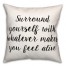 Surround  18x18 Spun Poly Pillow