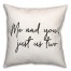 Two  18x18 Spun Poly Pillow
