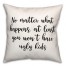 Ugly  18x18 Spun Poly Pillow