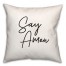 Say Amen 18x18 Spun Poly Pillow