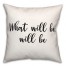 Will Be  18x18 Spun Poly Pillow